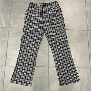 Women's Classic Plaid Trousers